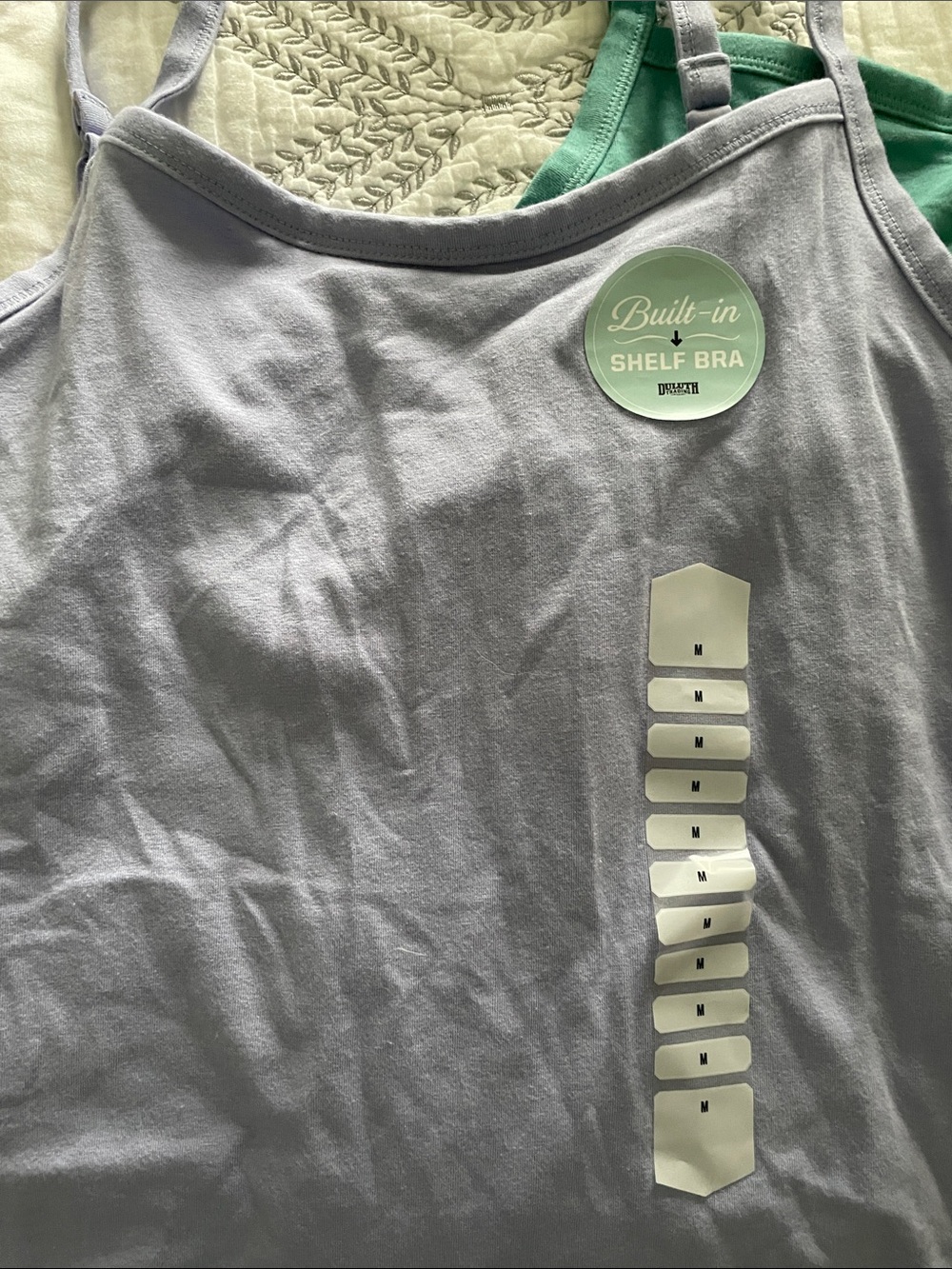 NWT Duluth trading co. Womens Tank Top Pack - Lavender, Teal, Royal Blue - Picture 2 of 7